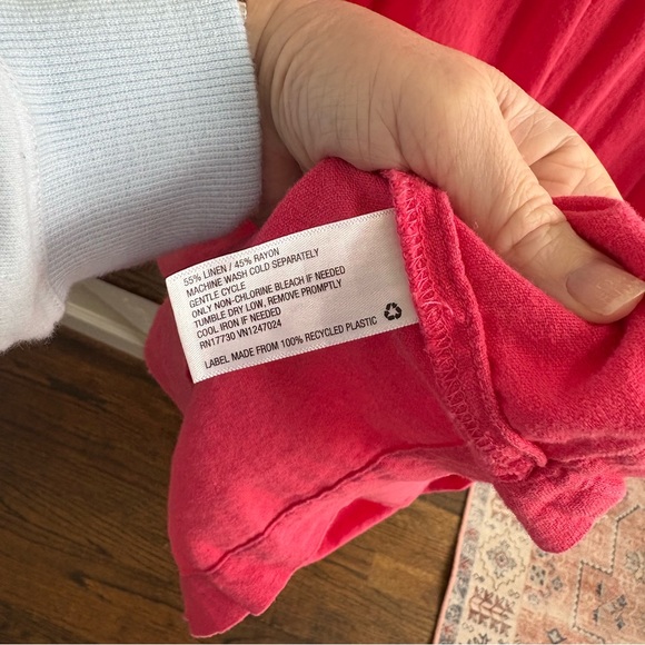 Universal Thread Women's Linen Short Sleeve Mini Shift XL - Picture 9 of 9